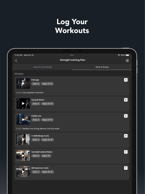 Body Torque Online Coaching iPad  स्क्रीनशॉट