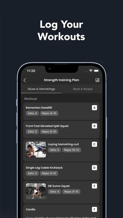 ภาพหน้าจอของ Body Torque Online Coaching
