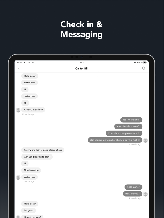 Ảnh chụp màn hình của SLK Coaching iPad 
