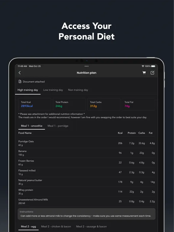 DF Coaching | Online Coaching iPad  Screenshots