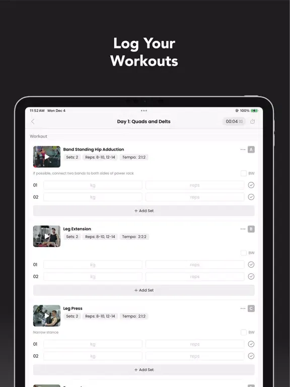 Скриншоты The Honest Coach App iPad 
