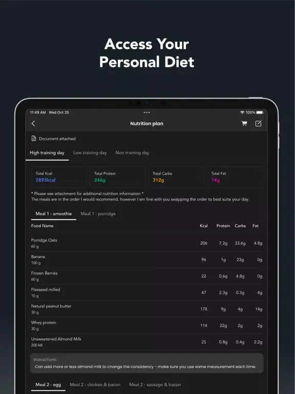 Capturas de pantalla de The Jake Hayden Coaching App iPad 