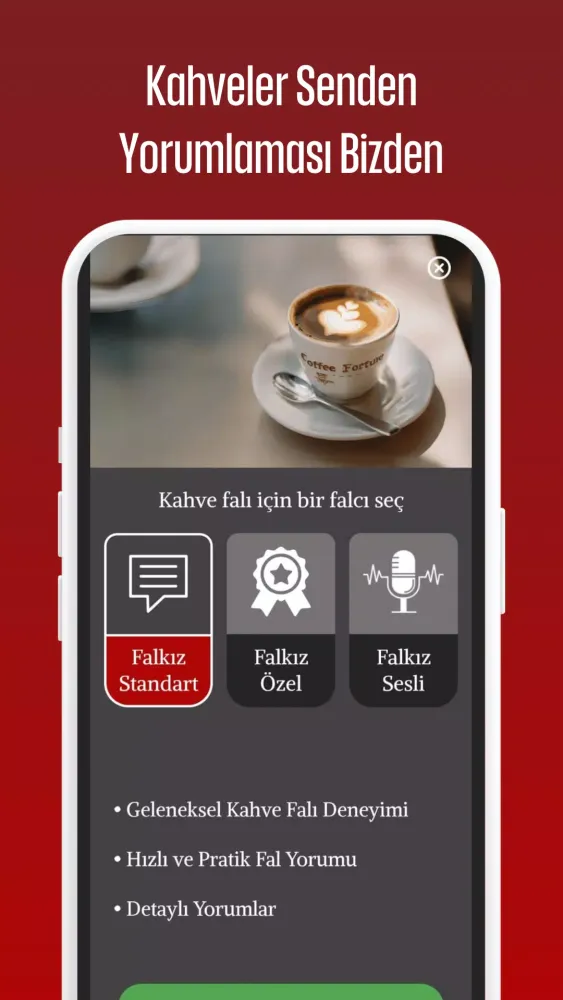 ภาพหน้าจอของ FalKız: Kahve Falı & El Falı