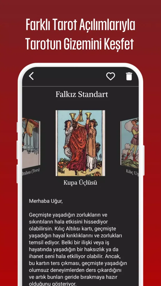 ภาพหน้าจอของ FalKız: Kahve Falı & El Falı
