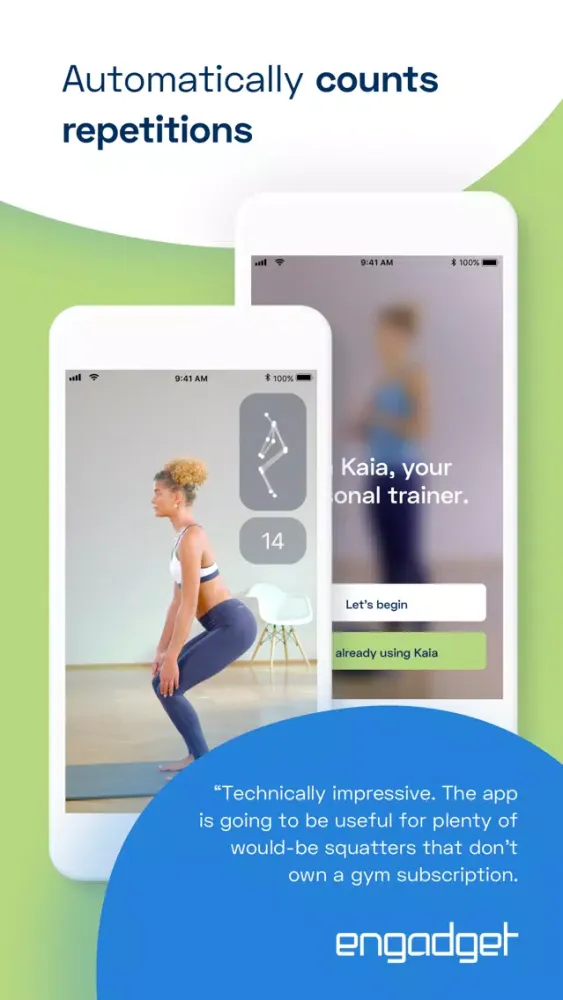 Zrzuty ekranu Personal Trainer - Kaia