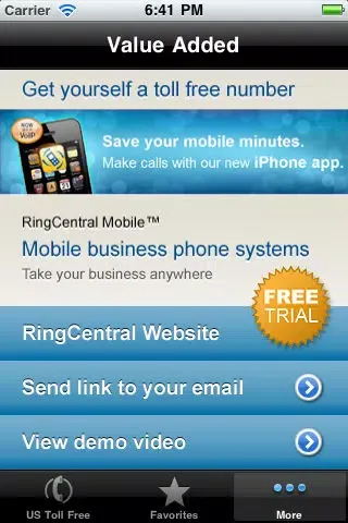 Screenshot di USTollFree (US Toll Free Number Search)