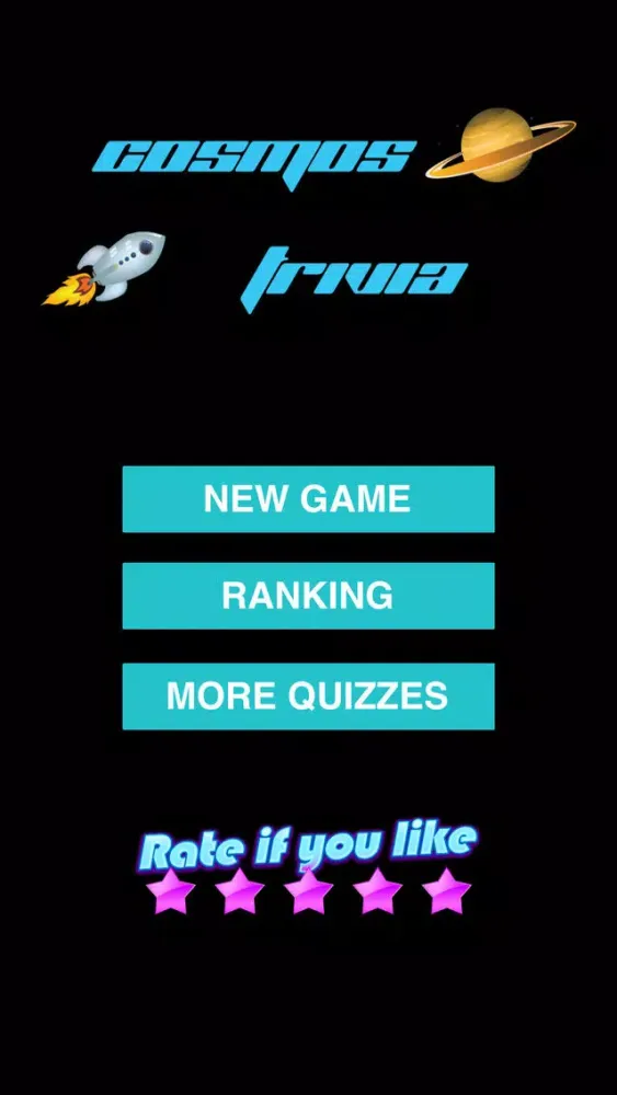 Cosmos trivia quiz Ekran Görüntüleri