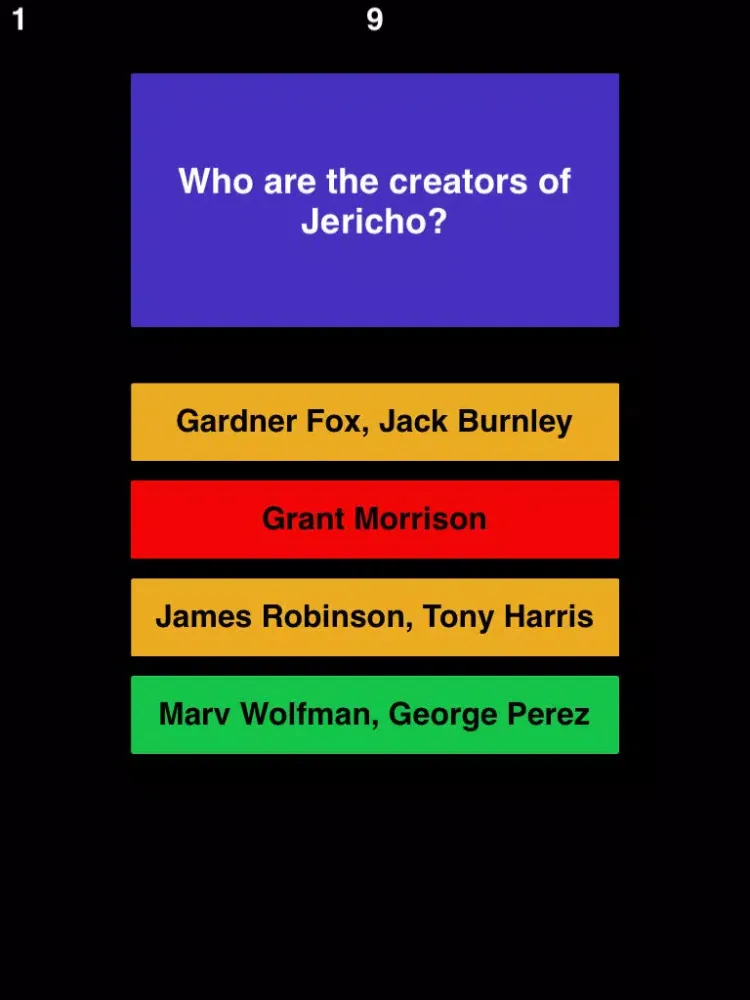 Captures d'écran de Trivia for DC iPad 