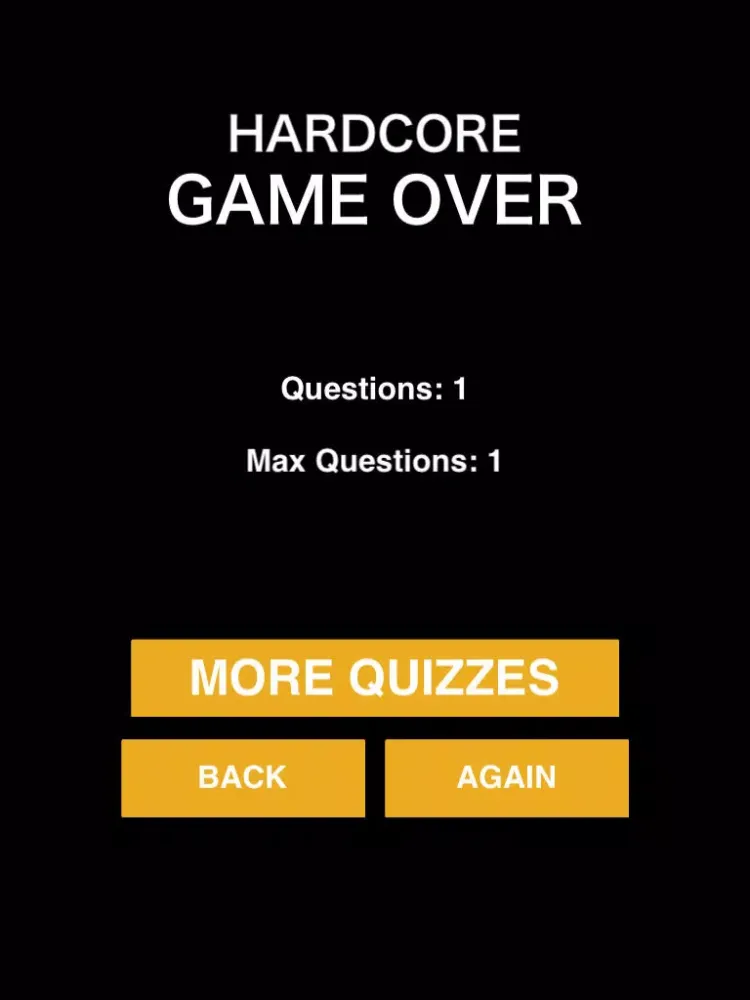 Captures d'écran de Trivia for DC iPad 