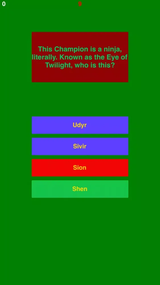 Trivia for League of Legends fans quiz Screenshots