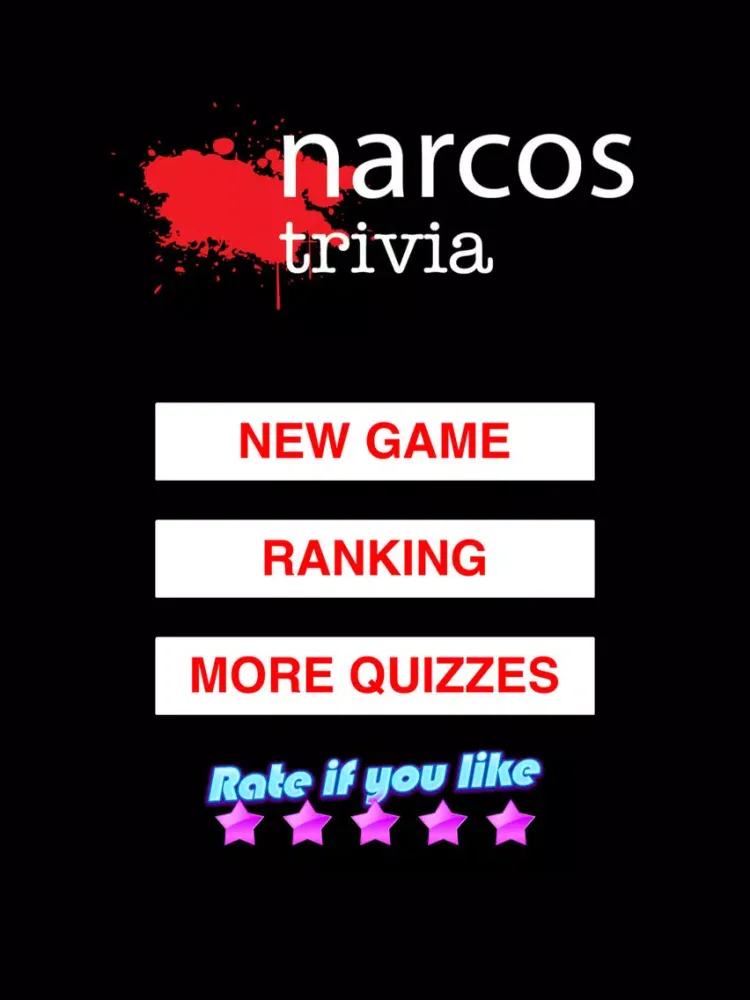 Trivia for Narcos a fan quiz with questions and answers iPad 应用截图