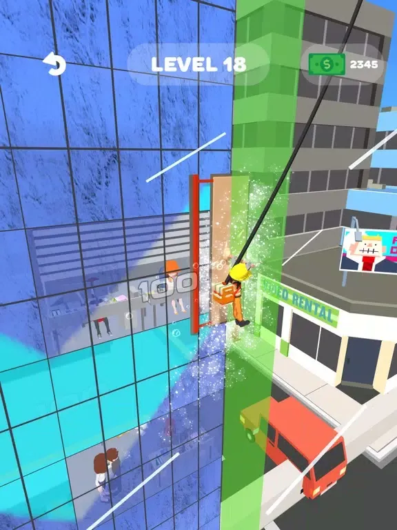 ภาพหน้าจอของ Sky Window Cleaner iPad 