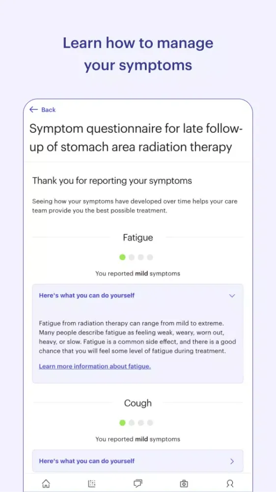 Screenshot di Kaiku Health