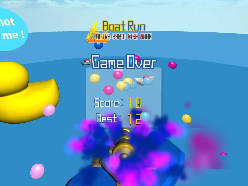 Capturas de tela do Boat Run iPad 