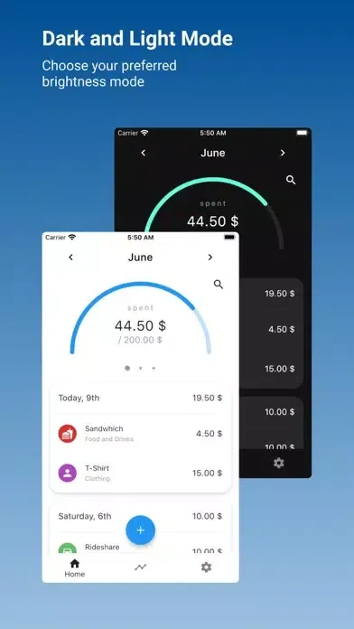 Purchase Tracker Screenshots
