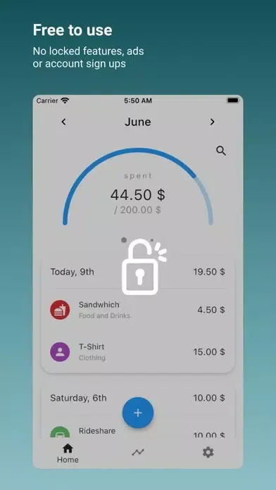 Purchase Tracker Screenshots