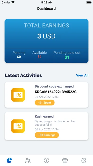 Screenshot di Kashee: Earn Cash-back Rewards