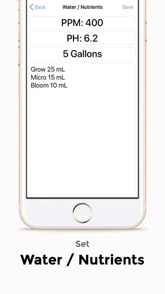 Capturas de tela do Sprout: Grow Log