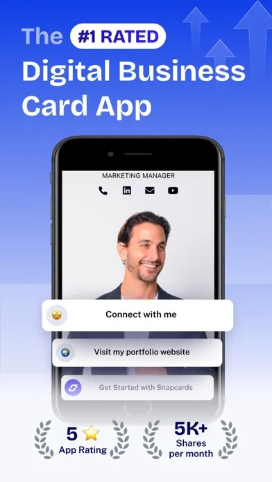 Snapcards Business Card Maker应用截图