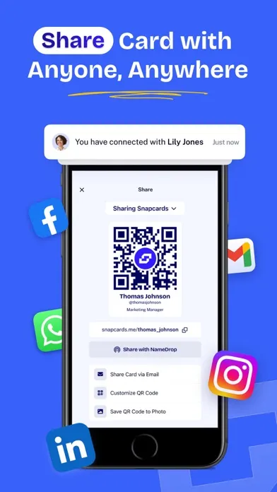 Snapcards Business Card Maker应用截图
