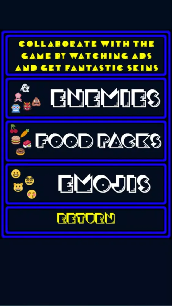 Pac Emoji Man: Random Mazes应用截图
