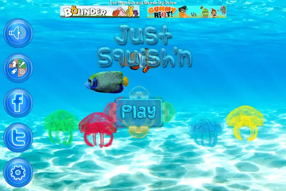 Capturas de tela do Just Squish'n