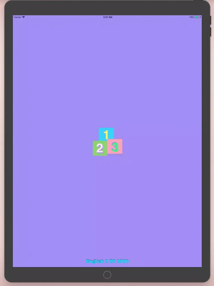 English 0 To 1000 iPad  Screenshots