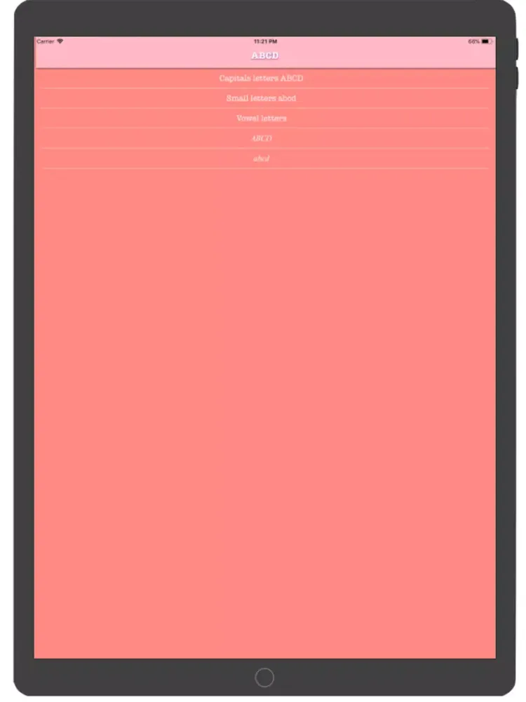 تصاویر English Abcd iPad 
