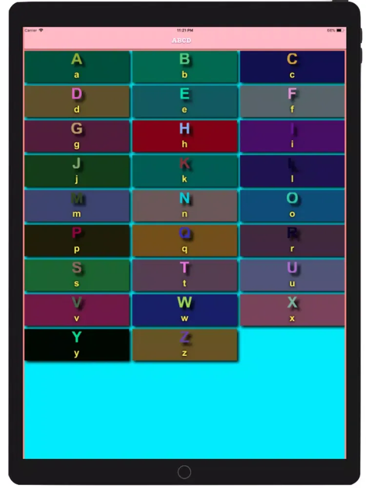 تصاویر English Abcd iPad 