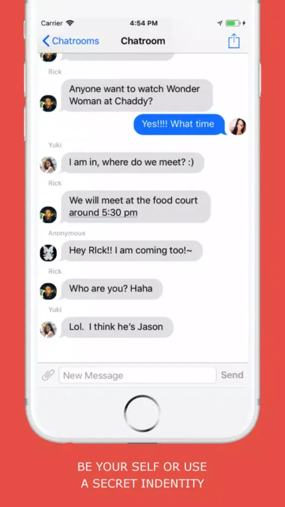 Screenshot di Lingo - Anonymous Chat Rooms