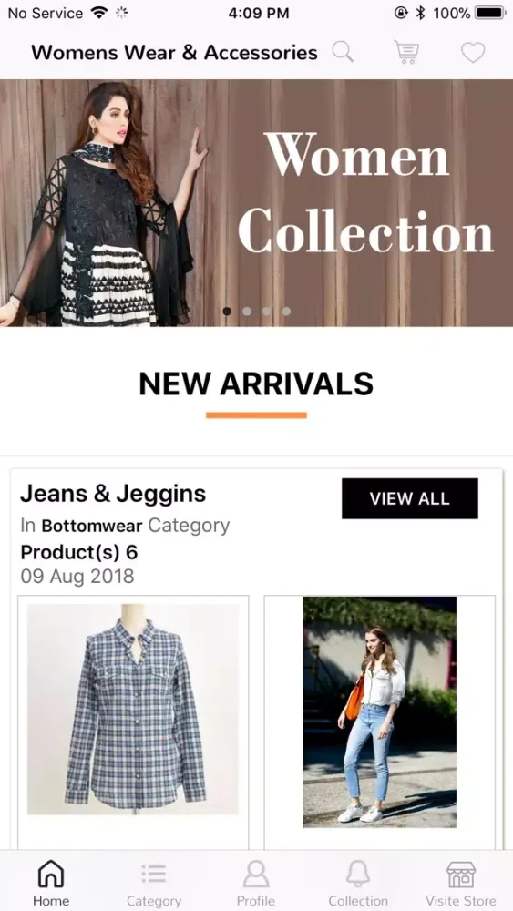 Captures d'écran de WomensWearAccessories