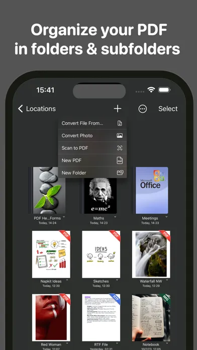 Zrzuty ekranu FreePDF - PDF Editor & Reader