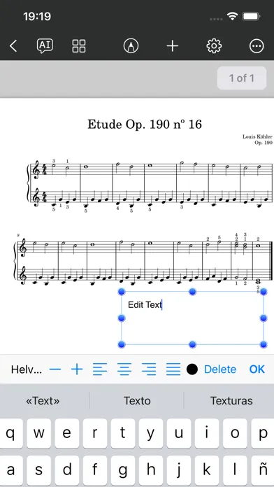 Capturas de tela do Sheet Music - Composer,Scanner