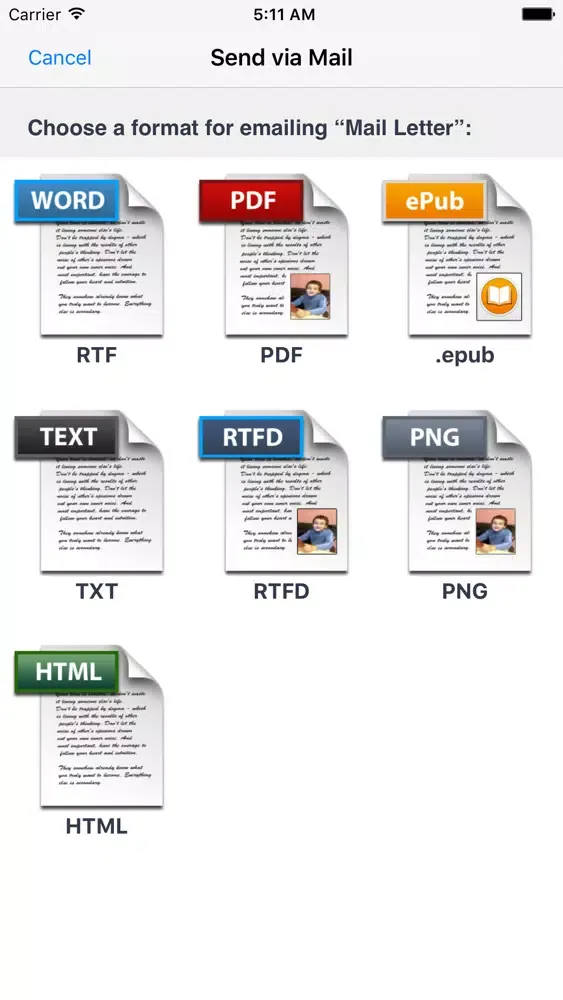 Textilus Pro - Word Processor স্ক্রিনশট