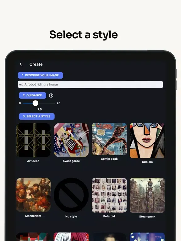 Zrzuty ekranu AI Avatar & Photo generator iPad 