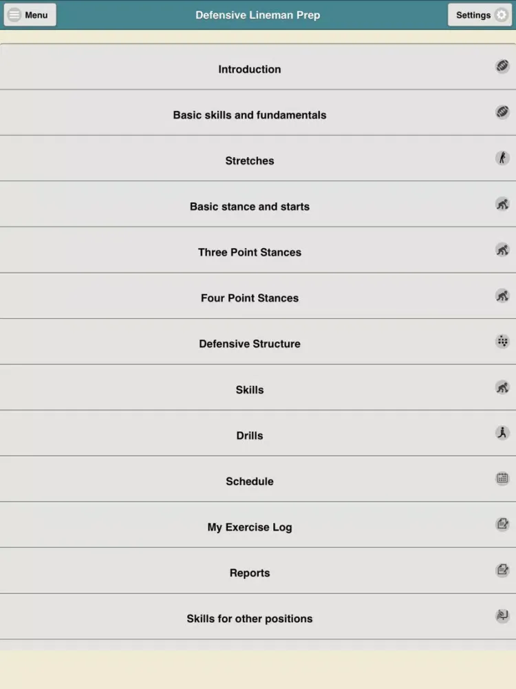 Defensive Line Preview iPad 應用截圖