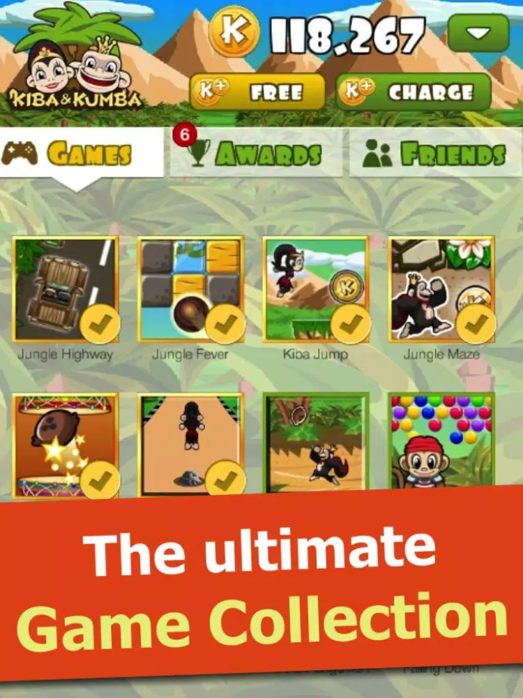 Kiba & Kumba World - Mini Game Adventure: Free Action Fun for Kids & Families iPad  Ekran Görüntüleri