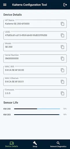 Kaiterra Enterprise Configurat Screenshots