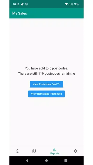 SentTo - UK Postcode Sales Map应用截图