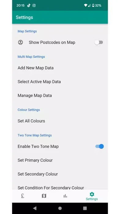 SentTo - UK Postcode Sales Map应用截图