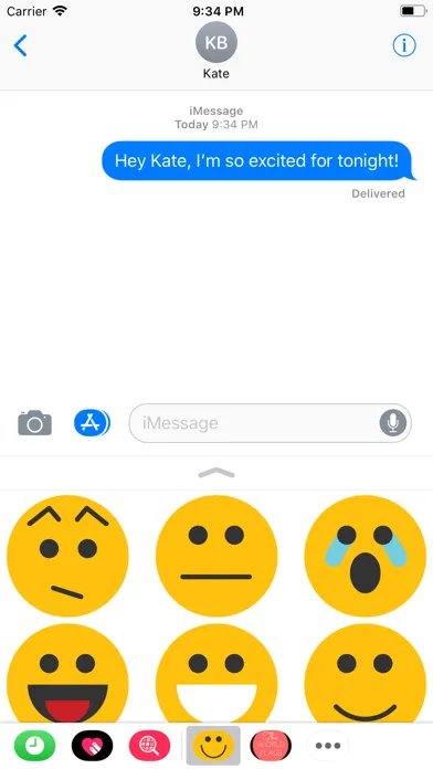 Ảnh chụp màn hình của Super Big Emojis