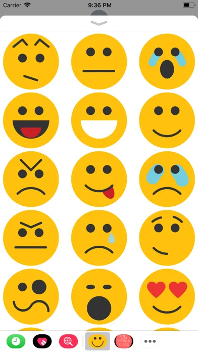 Ảnh chụp màn hình của Super Big Emojis