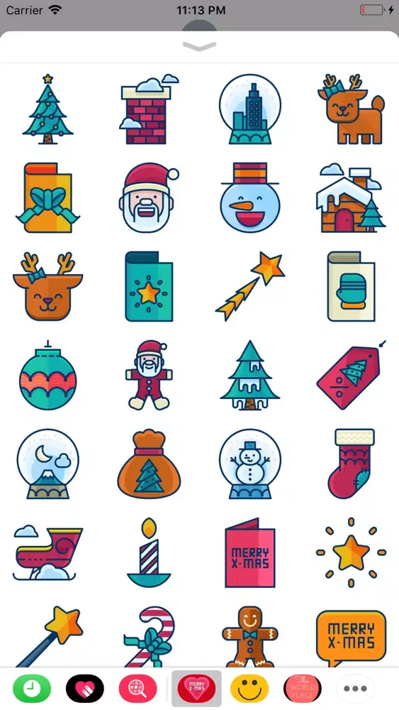تصاویر It's Christmas Stickers