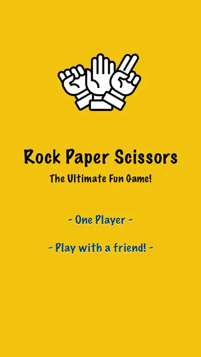Rock Paper Scissors vs CPU Screenshots