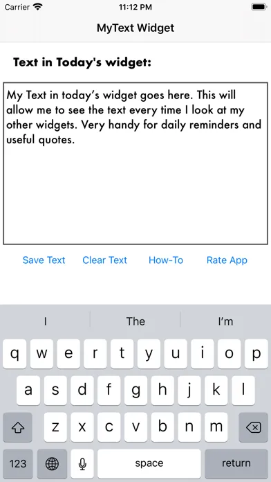 MyText Widget স্ক্রিনশট