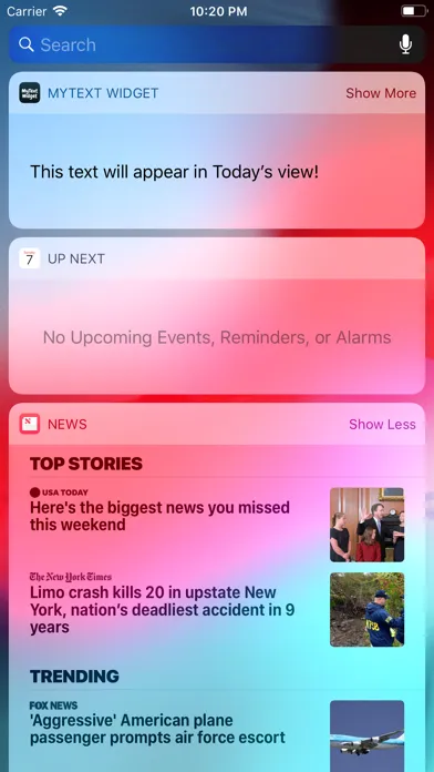 MyText Widget স্ক্রিনশট