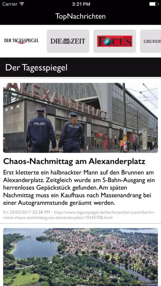 Top Nachrichten應用截圖