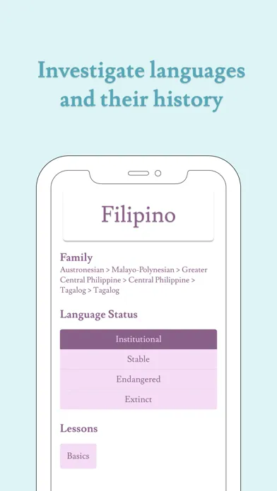 Tangkapan layar Pearls: Language Quotes