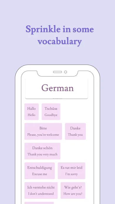 Tangkapan layar Pearls: Language Quotes