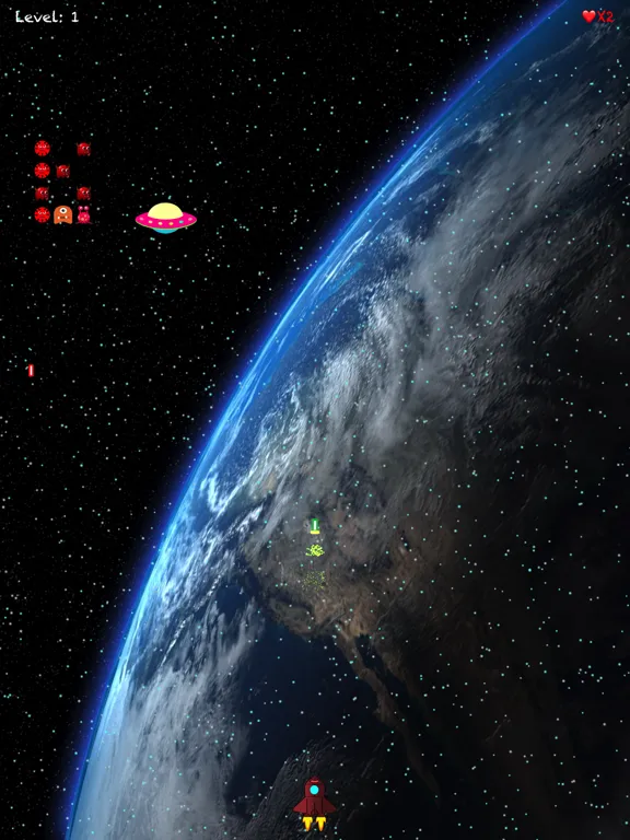 Space Invader Fighter iPad  Screenshots
